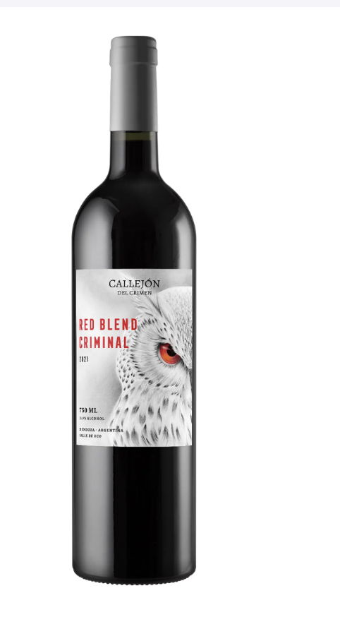 Вино Callejon Del Crimen Red Blend Criminal сухе черв.13.8% 0.75 л
